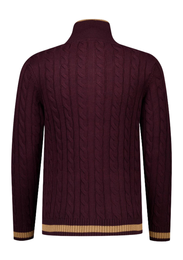 Gabicci Laven Knit in Mulberry