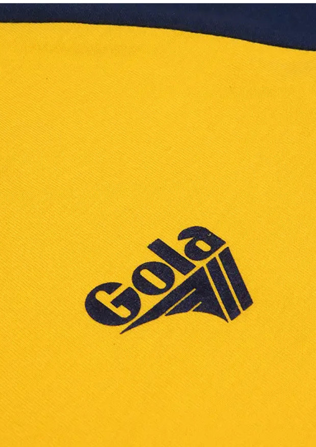 Gola Long Sleeve T-Shirt in Yellow / Navy