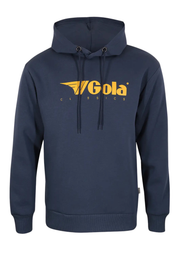 Gola Printed Hoodie in Navy / Yellow