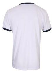 Gola Stripe T-Shirt in White/ Navy / Red