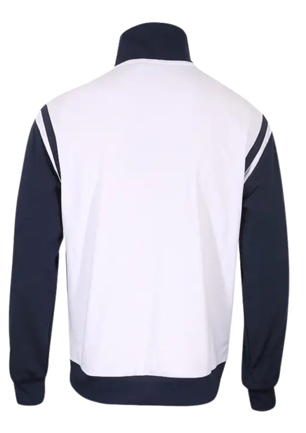 Gola Colour Block Track Top in White / Navy