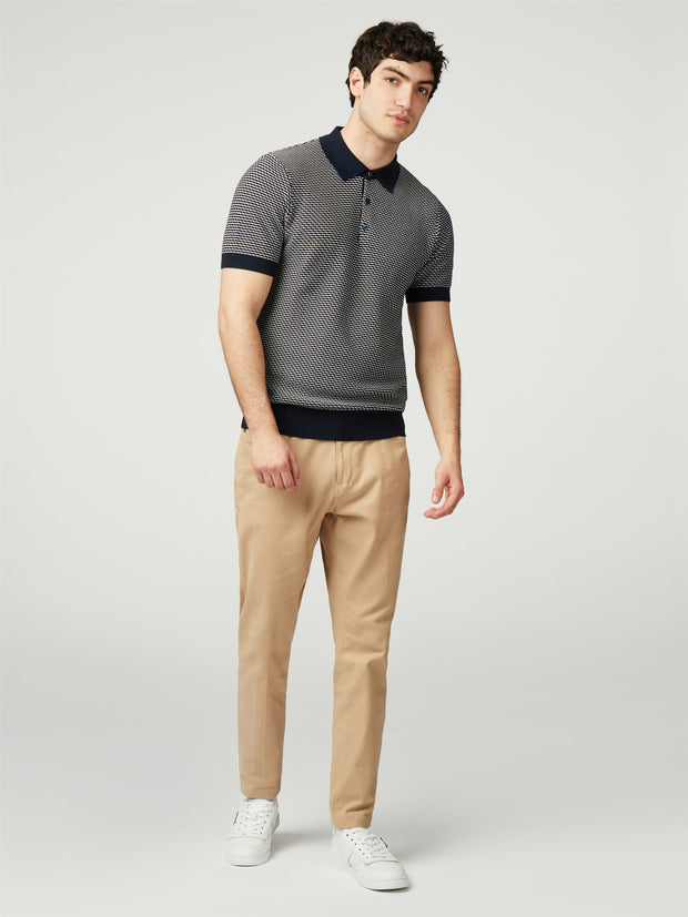 Ben Sherman Bi Coloured Textured Polo