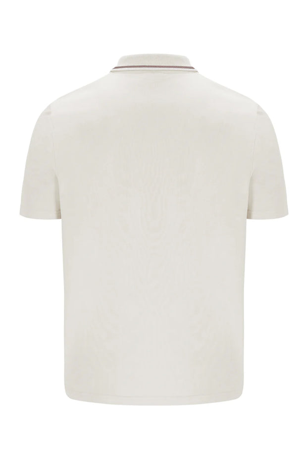 Fila Lemar Premium Essential Polo in Egret