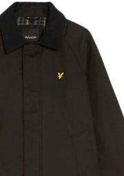 Lyle & Scott Hunting Jacket in Jet Black