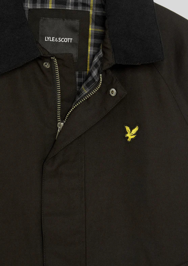 Lyle & Scott Hunting Jacket in Jet Black