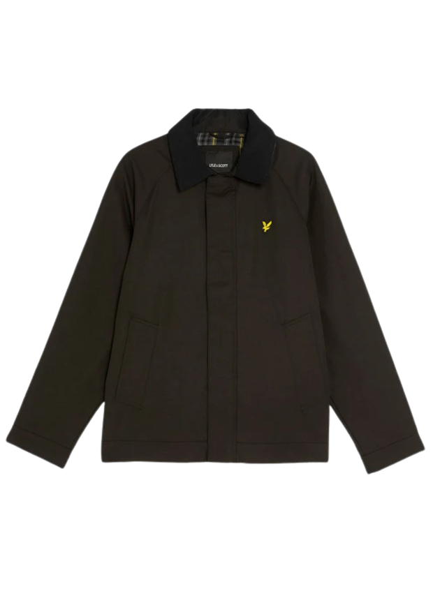 Lyle & Scott Hunting Jacket in Jet Black