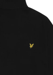 Lyle & Scott Merino Turtle Neck Jumper in Jet Black