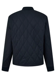 Lyle & Scott Quilted Jacket in Muddy Navy