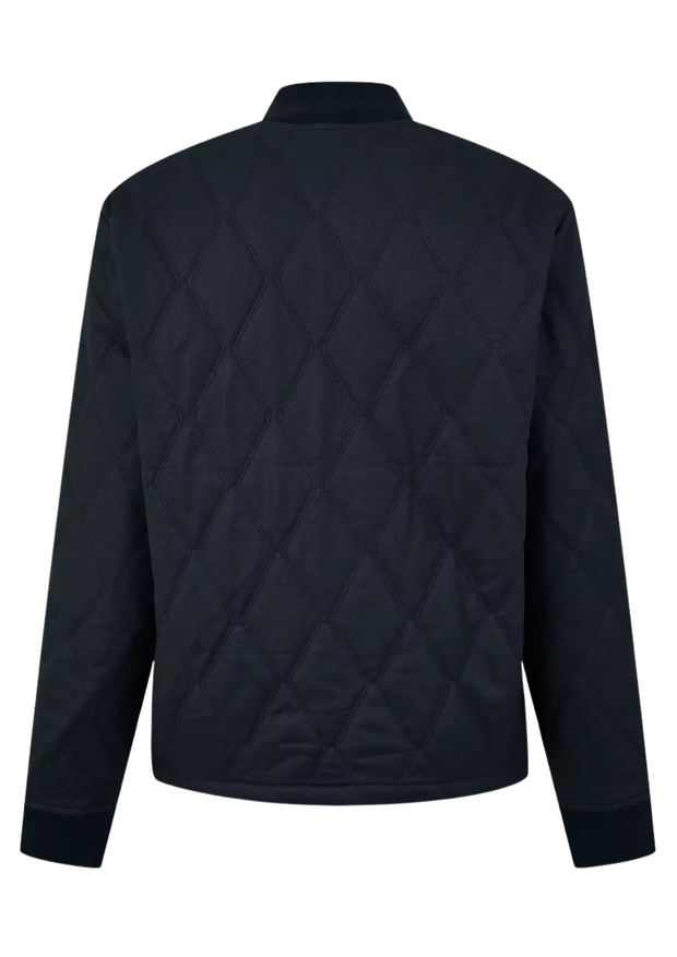 Lyle & Scott Quilted Jacket in Muddy Navy