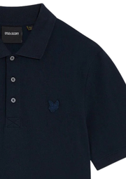 Lyle & Scott Tonal Polo in Dark Navy
