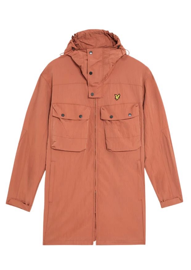 Lyle & Scott Guard Parka in Brick