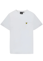 Lyle & Scott Plain Pique T-Shirt in White