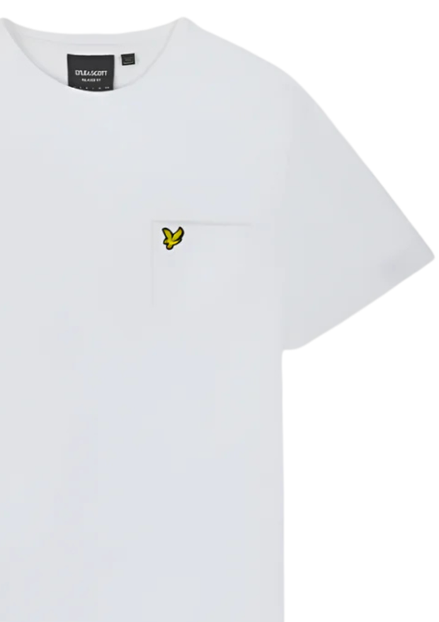 Lyle & Scott Plain Pique T-Shirt in White
