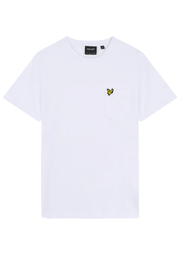 Lyle & Scott Pocket T-Shirt in White