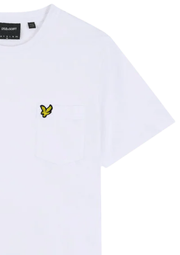 Lyle & Scott Pocket T-Shirt in White