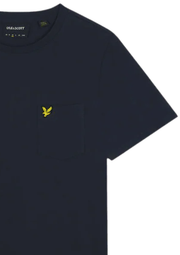 Lyle & Scott Pocket T-Shirt in Navy