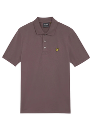 Lyle & Scott Plain Polo in Espresso