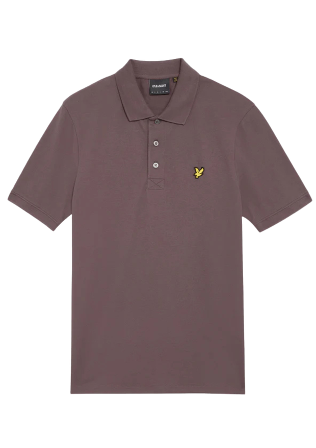 Lyle & Scott Plain Polo in Espresso