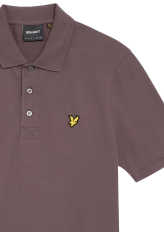 Lyle & Scott Plain Polo in Espresso