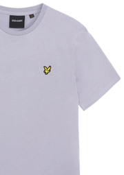 Lyle & Scott Plain T-Shirt in Ash Lilac