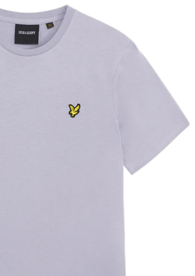 Lyle & Scott Plain T-Shirt in Ash Lilac