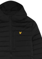 Lyle & Scott Lightweight Quilted Jacket in Jet Black