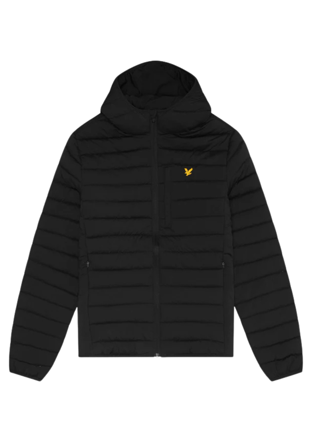 Lyle & Scott Lightweight Quilted Jacket in Jet Black