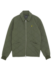Lyle & Scott Quilted Ripstop Jacket in Deep Depths