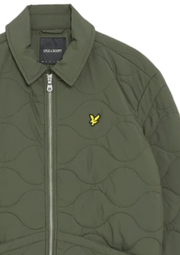 Lyle & Scott Quilted Ripstop Jacket in Deep Depths