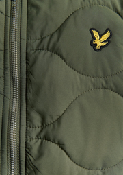Lyle & Scott Quilted Ripstop Jacket in Deep Depths