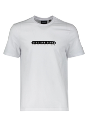 Lyle & Scott Rubberised Graphic T-Shirt in White