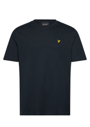 Lyle & Scott Tartan Graphic T-Shirt in Navy
