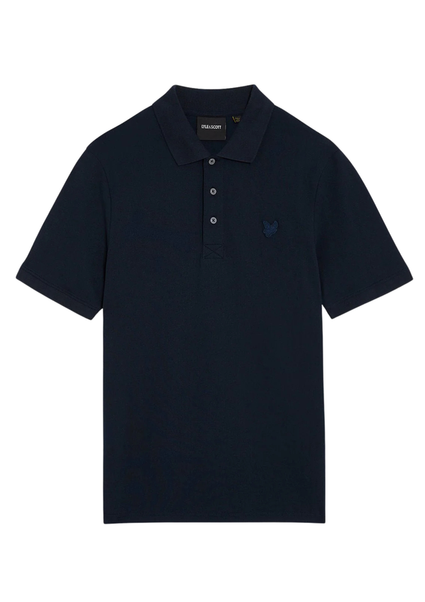 Lyle & Scott Tonal Polo in Dark Navy