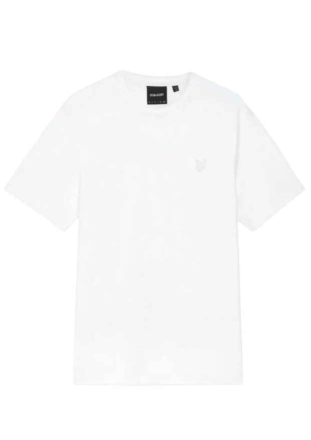 Lyle & Scott Tonal Eagle T-Shirt in White