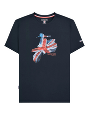 Lambretta Scooter T-Shirt in Navy