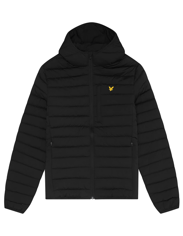 Lyle & Scott Lightweight Quilted Jacket in Black