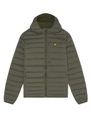 Lyle & Scott Lightweight Quilted Jacket in Cactus Green