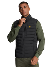 Lyle & Scott Stretch Lightweight Gilet in Black