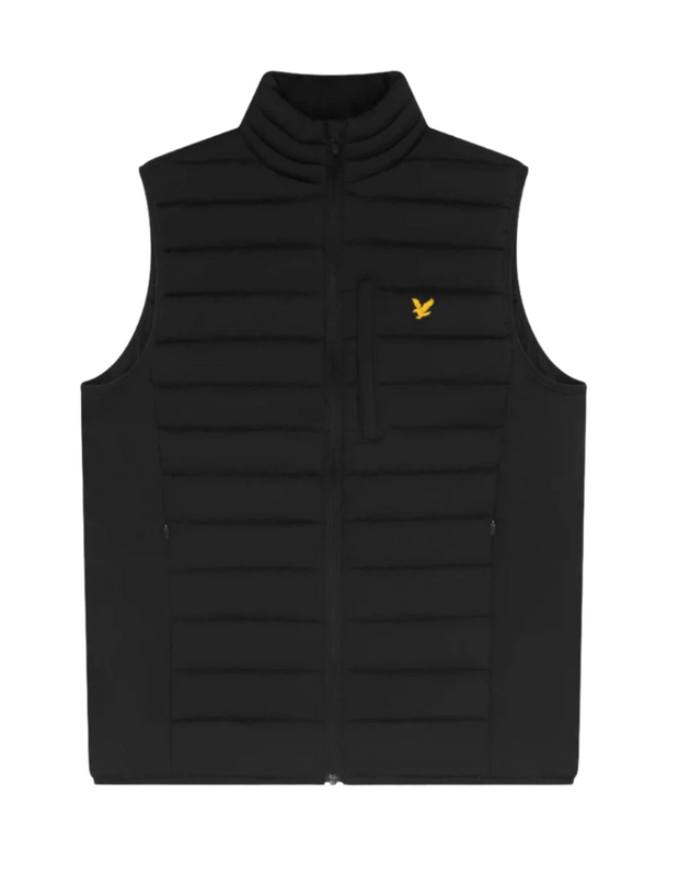 Lyle & Scott Stretch Lightweight Gilet in Black