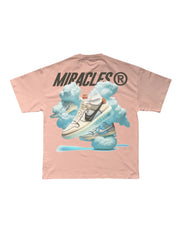 Miracles Cloud T-Shirt in Pink