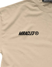 Miracles Sky High T-Shirt in Beige