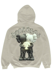 Miracles Moon Hoodie in Beige