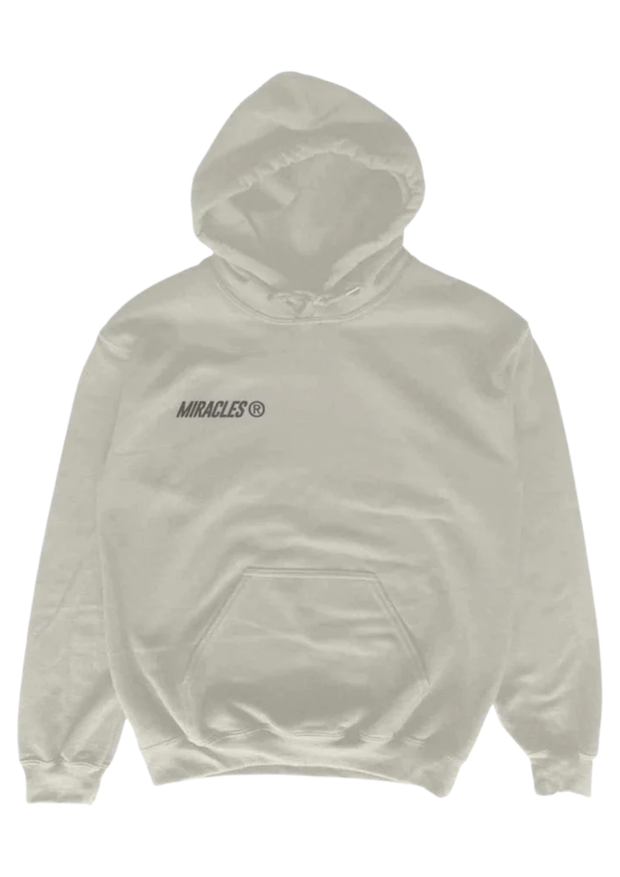 Miracles Moon Hoodie in Beige