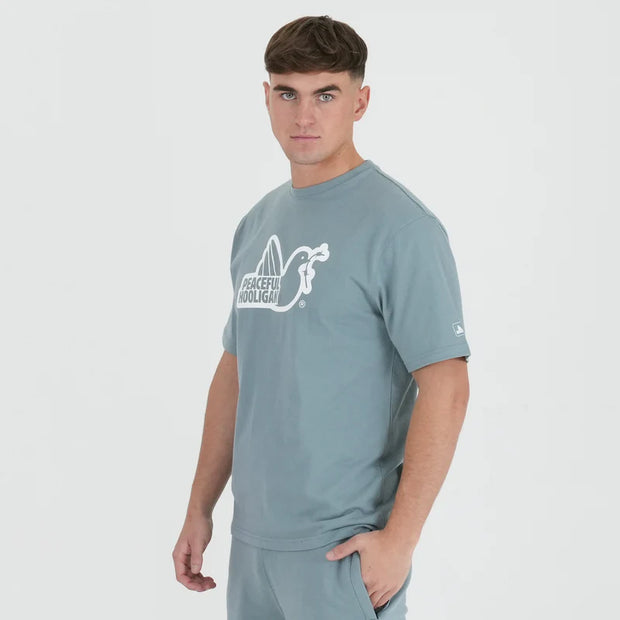 Peaceful Hooligan Outline T-Shirt in Trooper