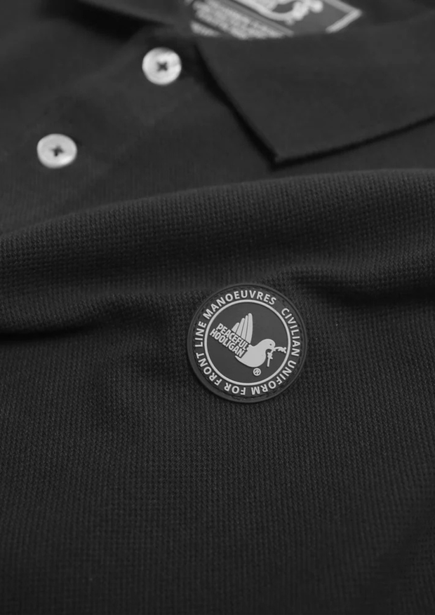 Peaceful Hooligan Cash Polo in Black