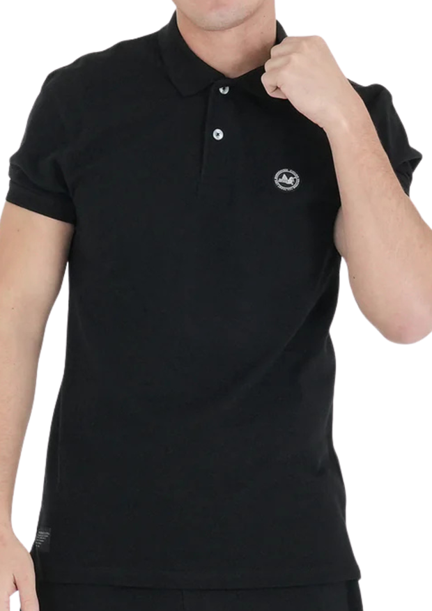 Peaceful Hooligan Cash Polo in Black