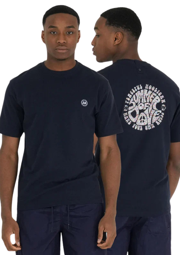 Peaceful Hooligan Summer T-Shirt in Navy
