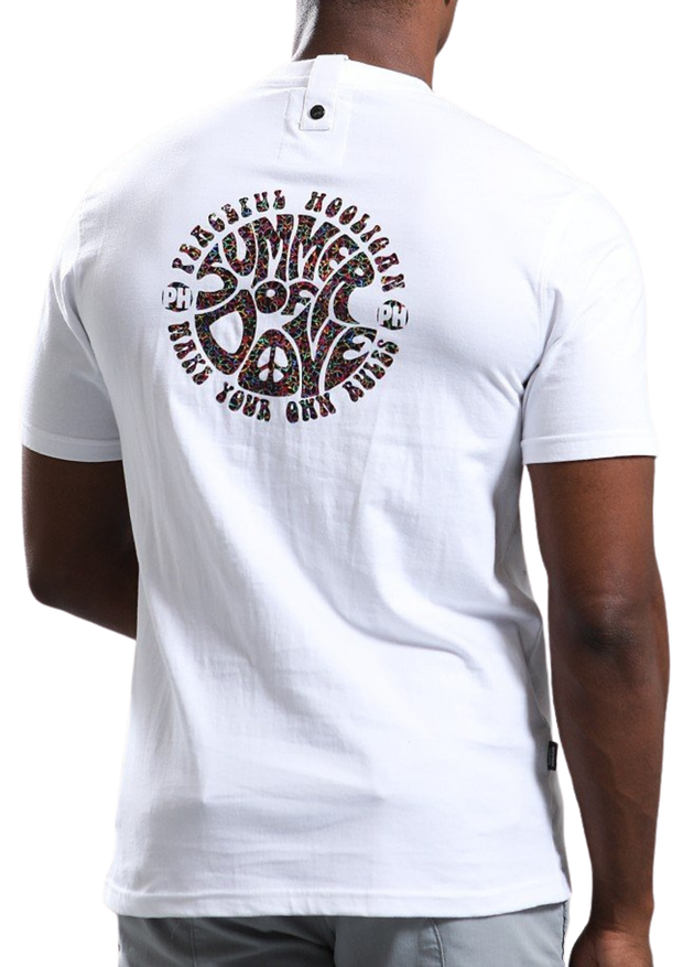 Peaceful Hooligan Summer T-Shirt in White