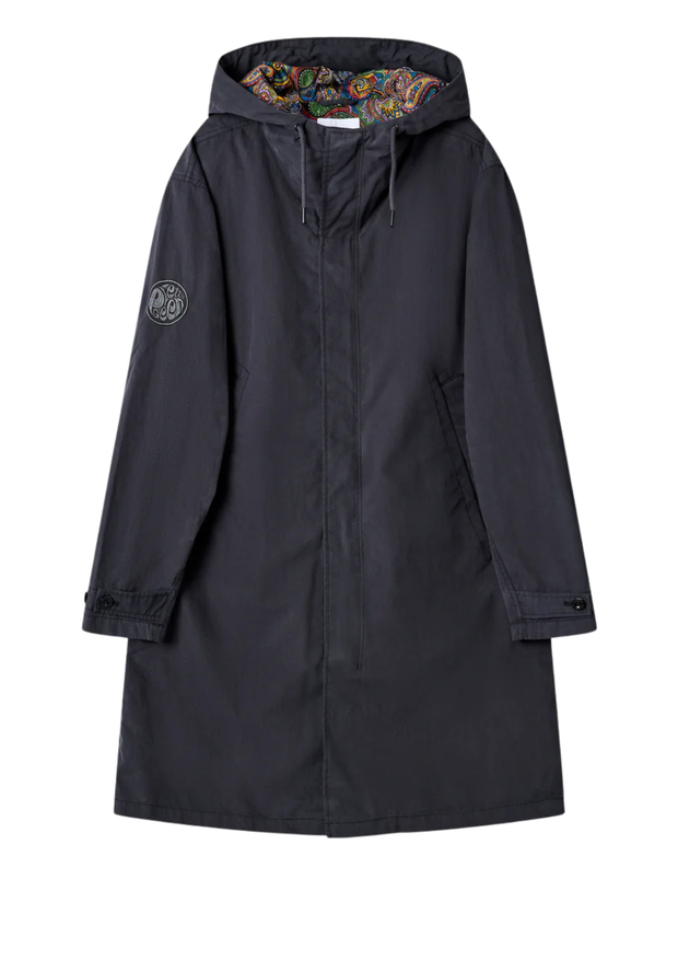 Pretty Green Feltham Hooded Jacket in Black