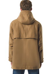 Pretty Green Randolph Duffle Coat in Tan